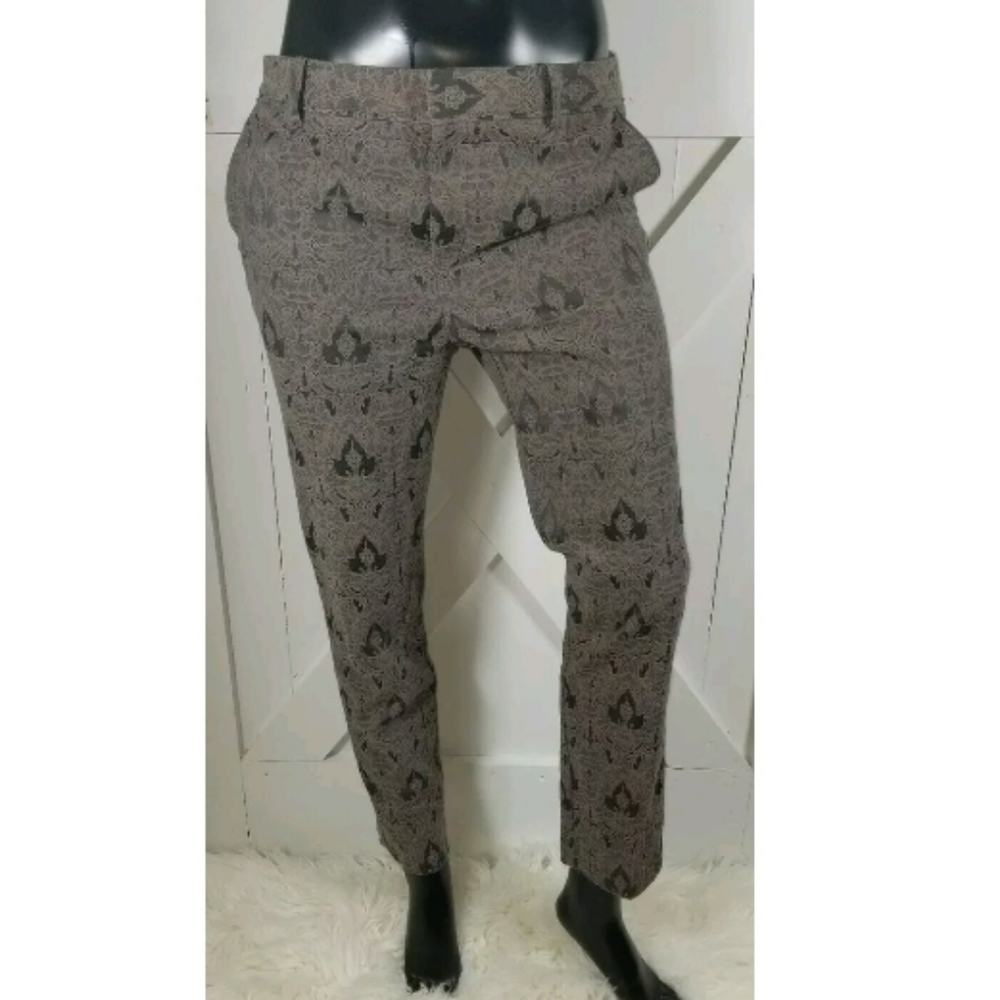 WORTHINGTON SLIM SKINNY CASUAL CROPPED BROWN COLOR